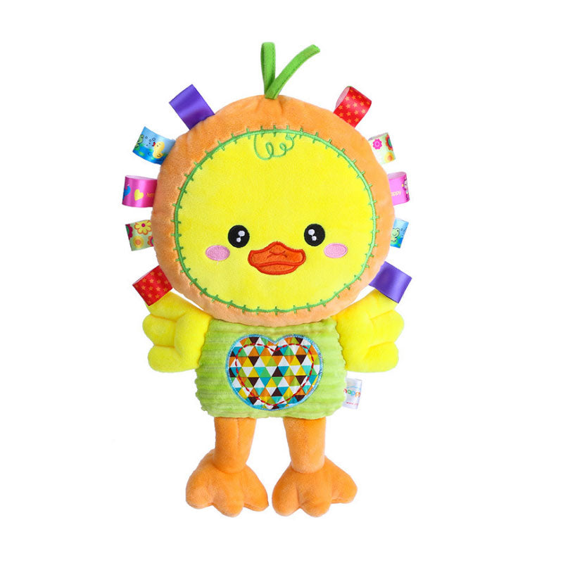 Happy Monkey Plush Baby Rattle