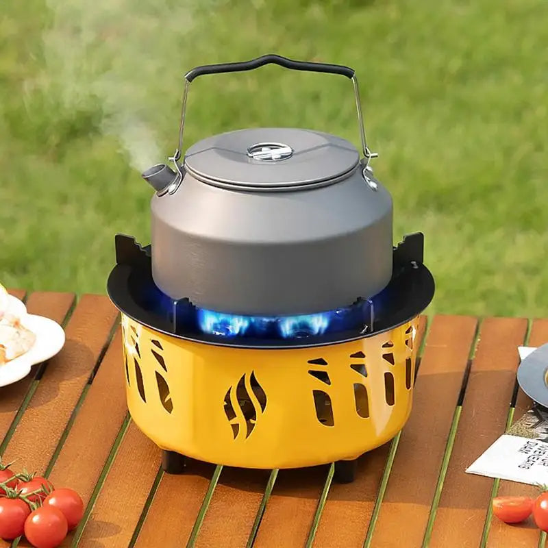 7-Core Camping Gas Stove with Carry Bag