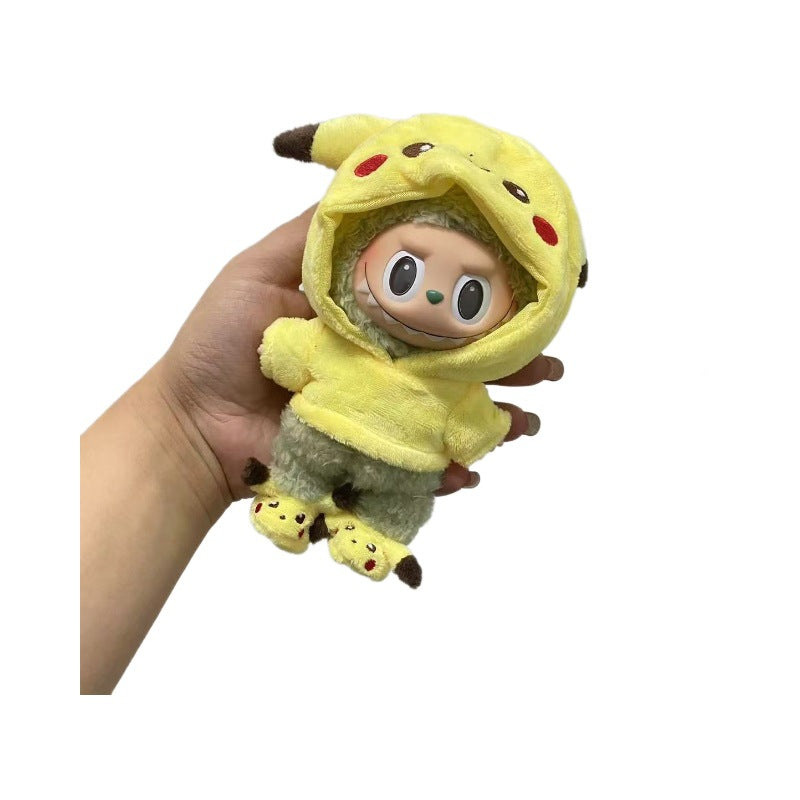 Cute Pikachu Baby Clothes 17cm Doll Clothes