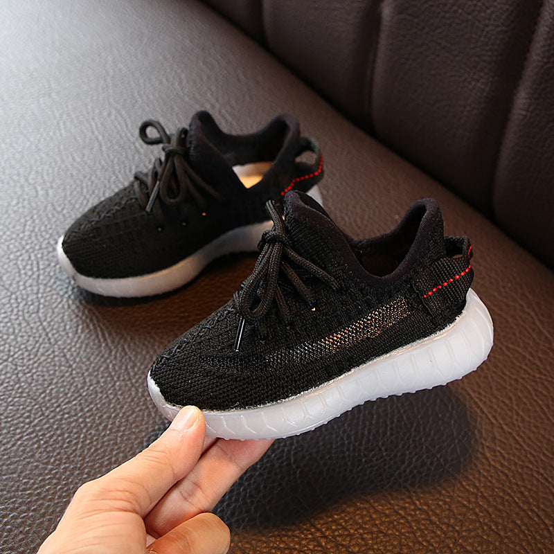 Kids’ Soft Leather Sneakers