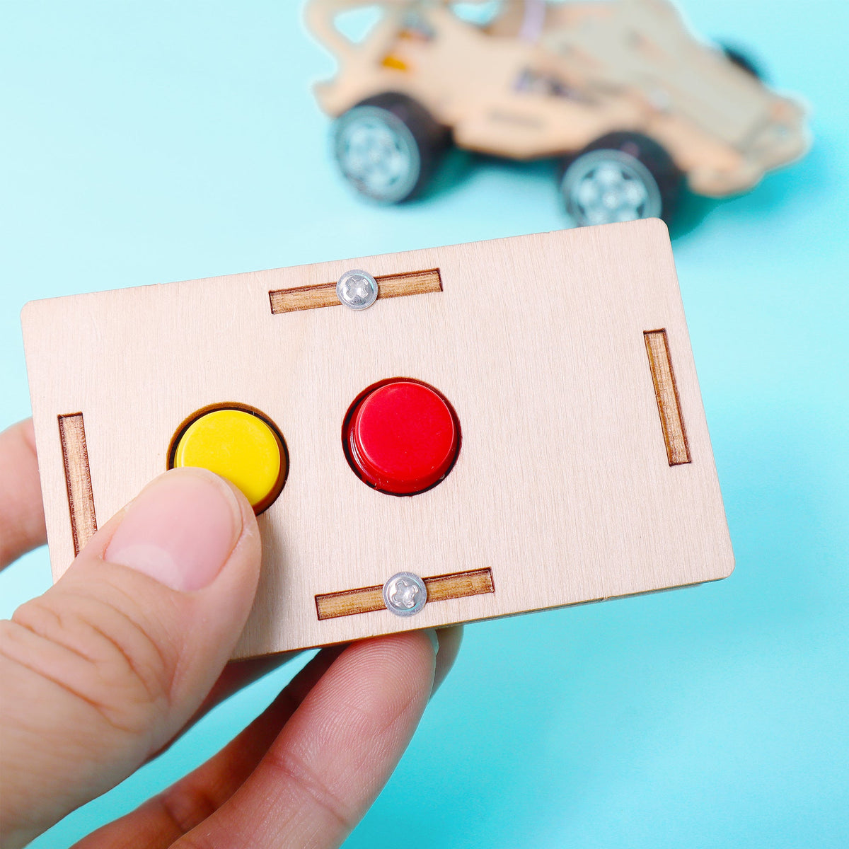 Infrared Remote-Control DIY Car STEM Kit