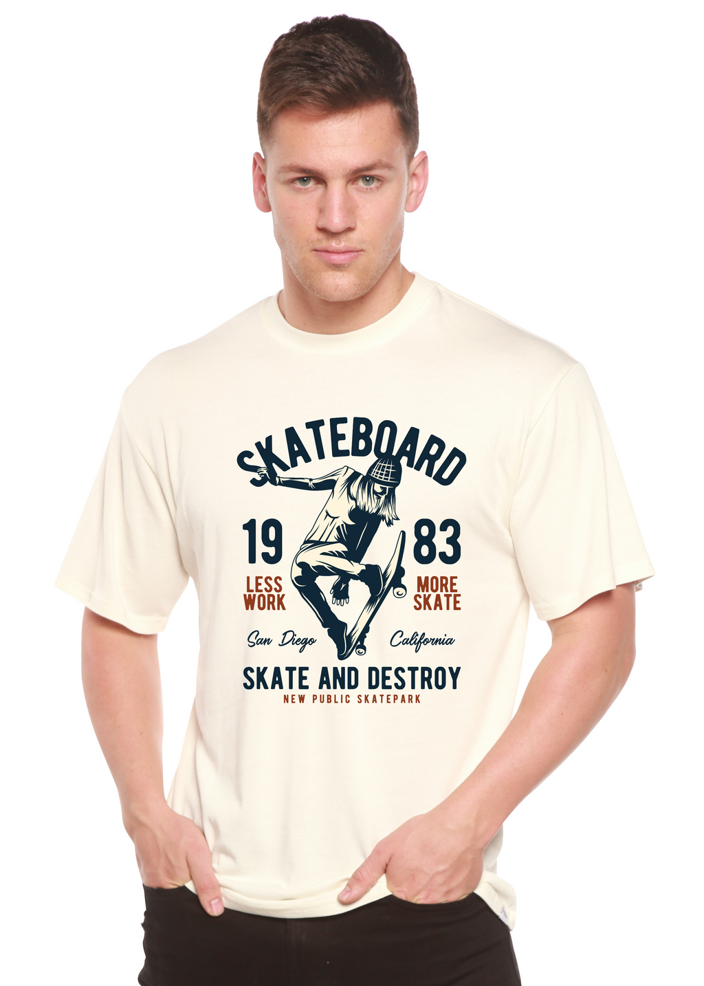 Men's Skateboard 1983 Graphic T-Shirt