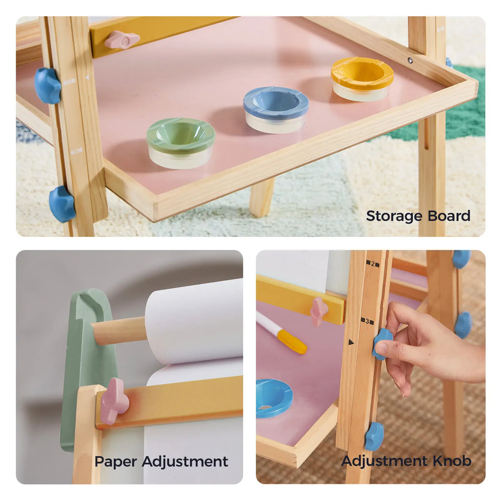 Tiny Land 3-in-1 Art Easel for Kids