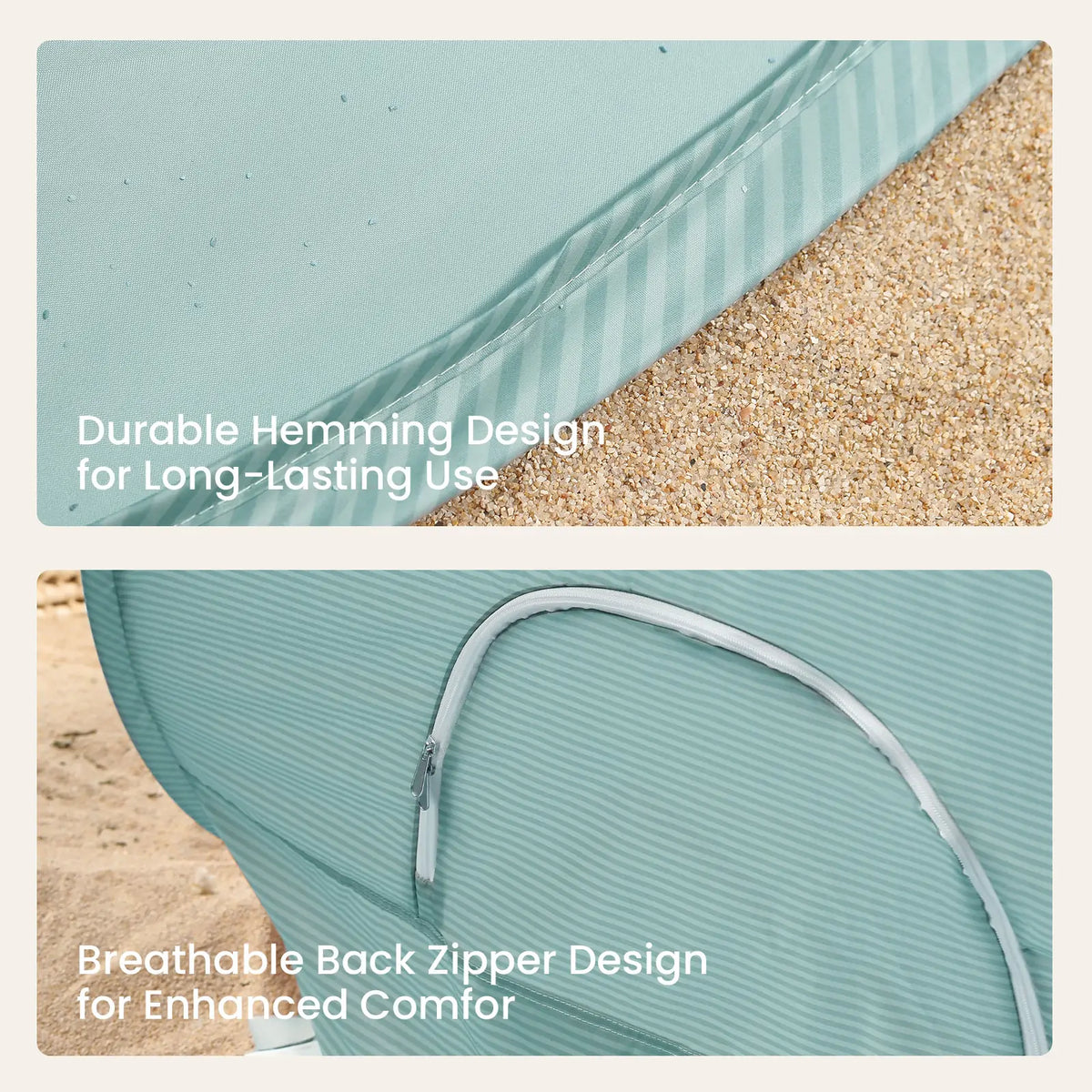 Tiny Land Beach Tent & Sand Toy Set for Kids