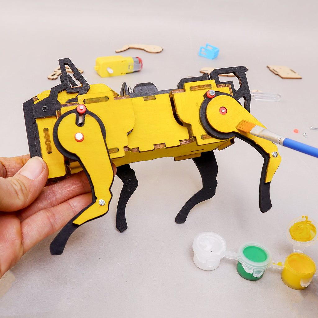 Sound-Activated DIY Robot Dog STEM Kit