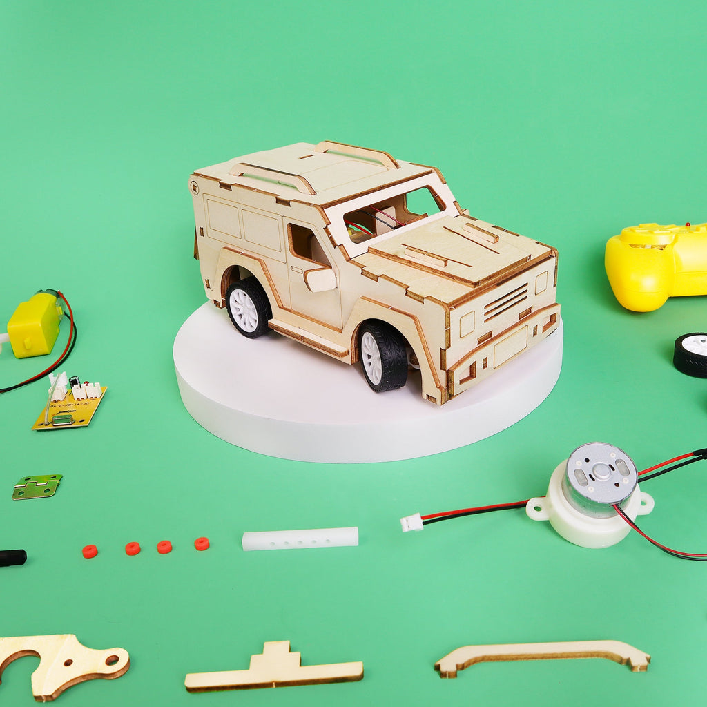 2.4GHz DIY RC SUV STEM Car Kit – Ages 12+