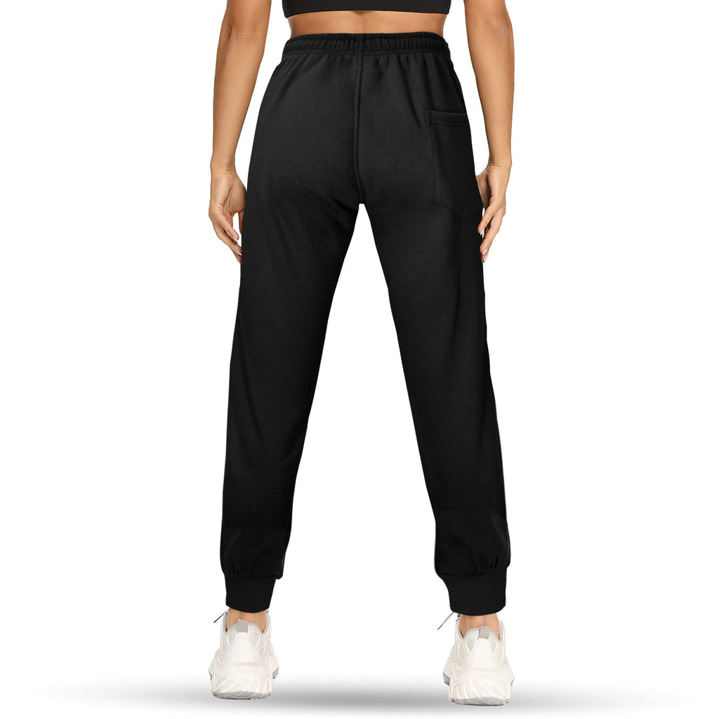 Men's Man of Faith Black Fleece Sweatpants