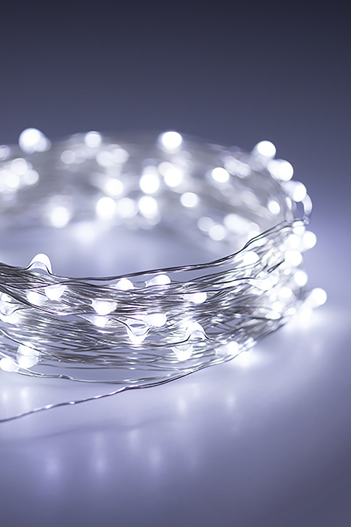Battery-Operated Indoor Fairy Lights — 30 LEDs, 9 ft