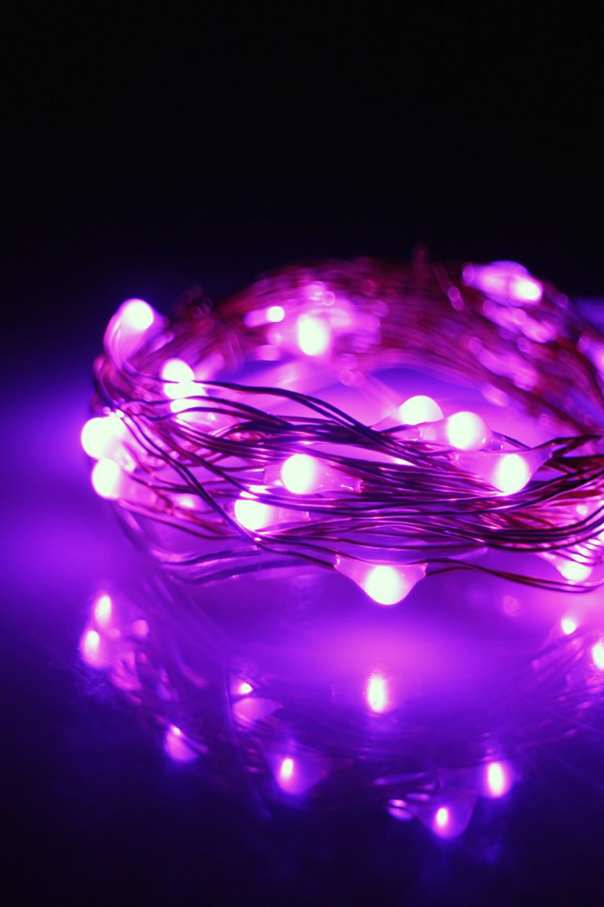 Battery-Operated Indoor Fairy Lights — 30 LEDs, 9 ft