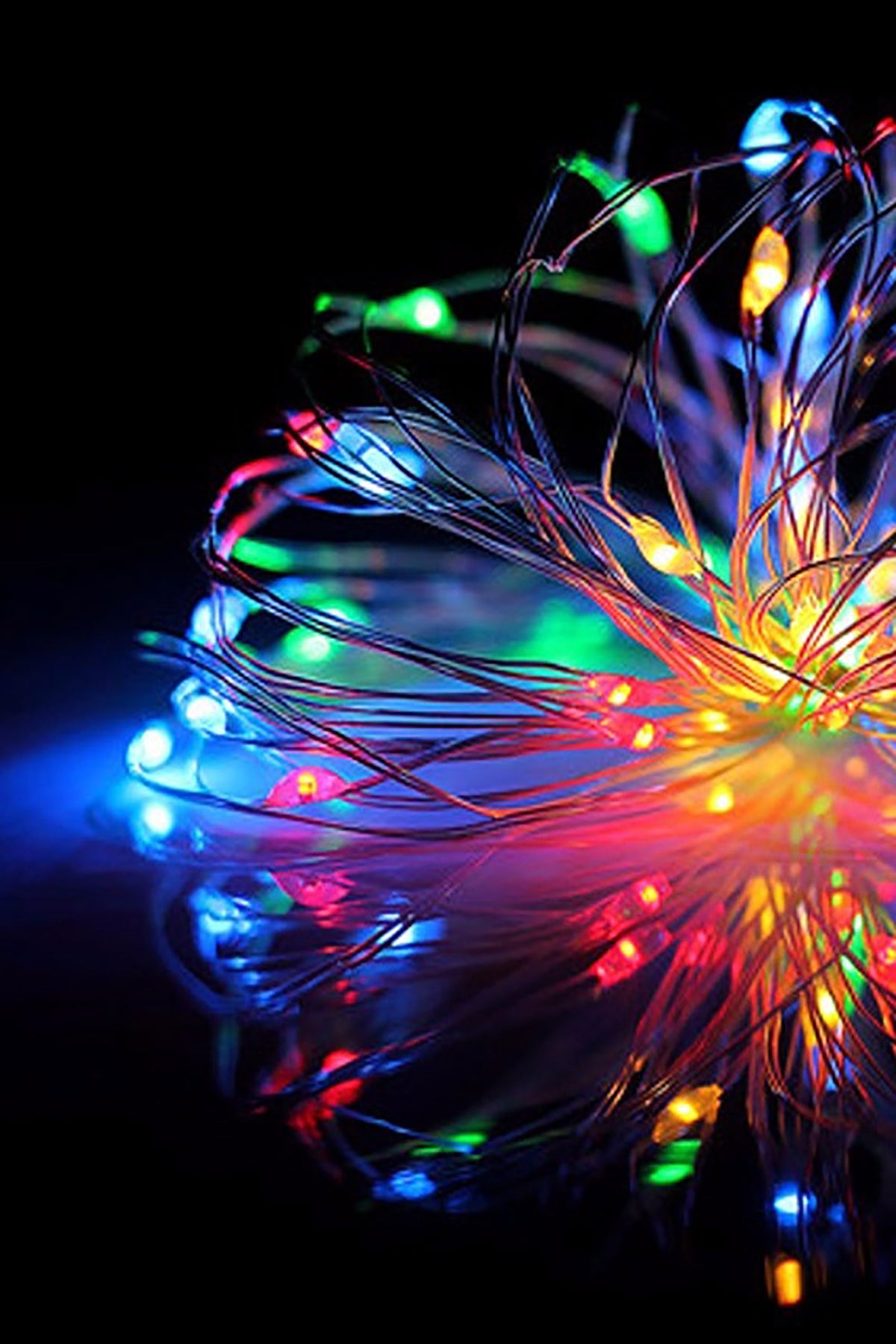Battery-Operated Indoor Fairy Lights — 30 LEDs, 9 ft