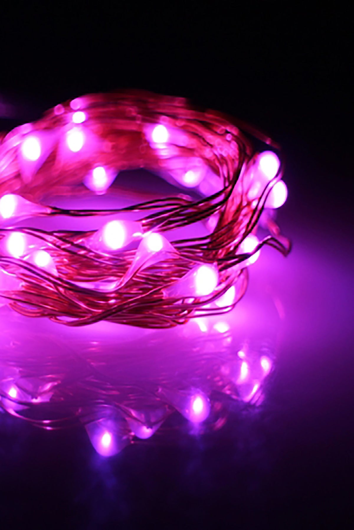 Battery-Operated Indoor Fairy Lights — 30 LEDs, 9 ft