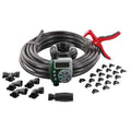 Garden Drip Irrigation Kit with Digital Watering Timer