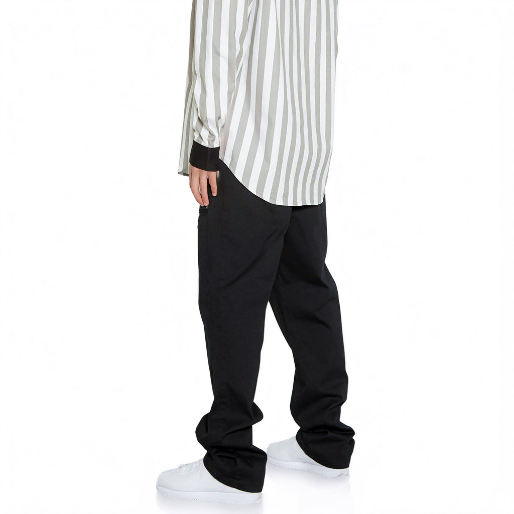Konus Men's Baggy Chino Pants – Black