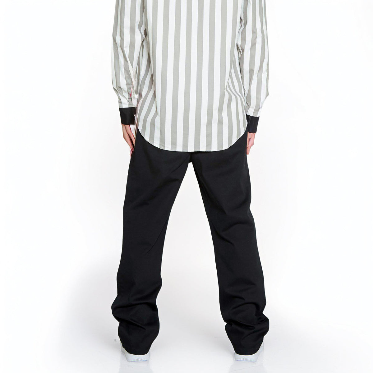 Konus Men's Baggy Chino Pants – Black