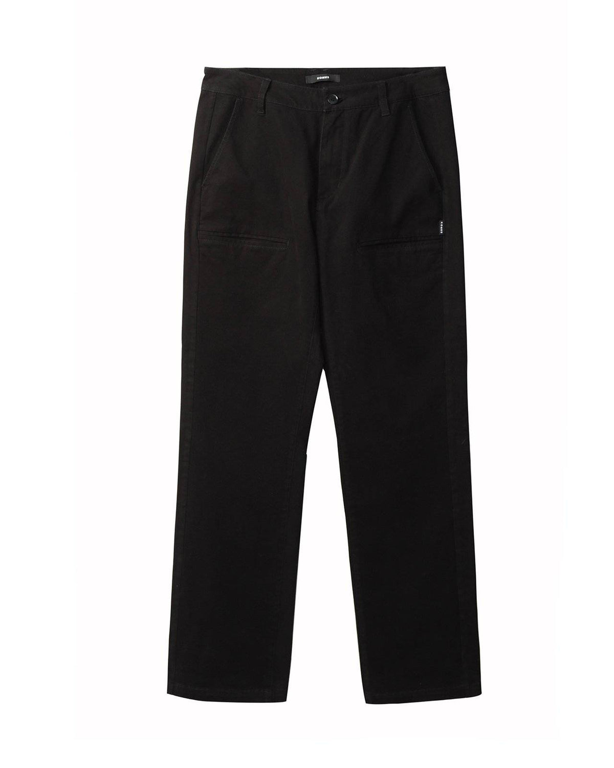 Konus Men's Baggy Chino Pants – Black