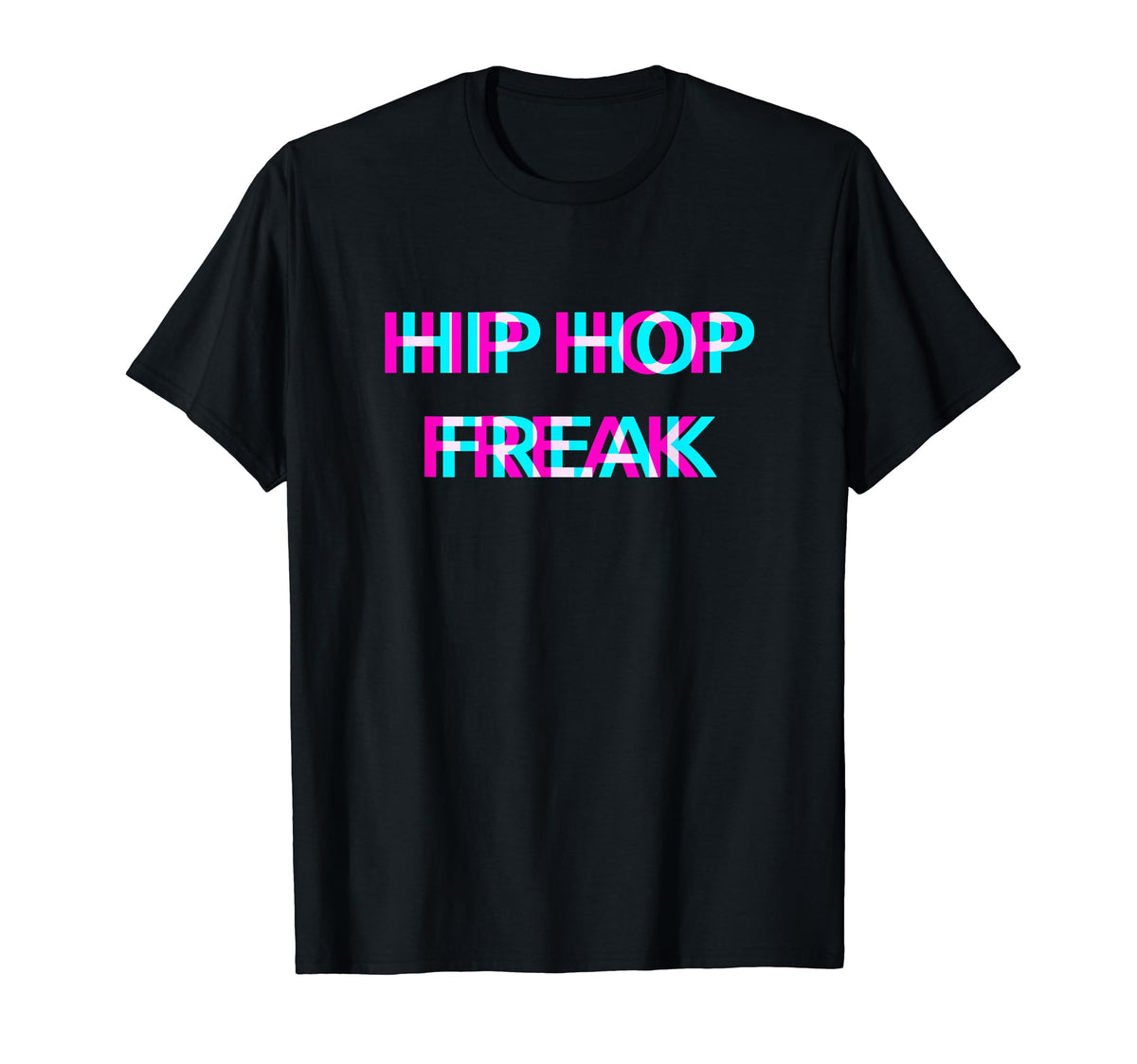 Hip-Hop Freak Graphic T-Shirt