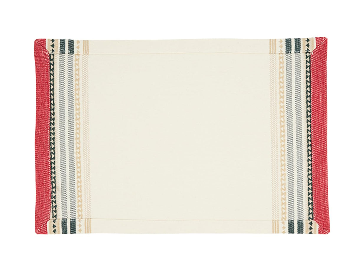 Dobby-Woven Christmas Tree Table Linens