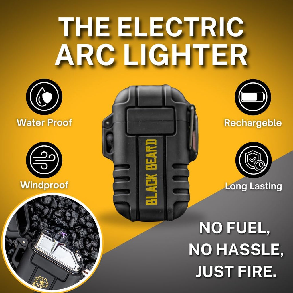 Black Beard Rechargeable Arc Lighter