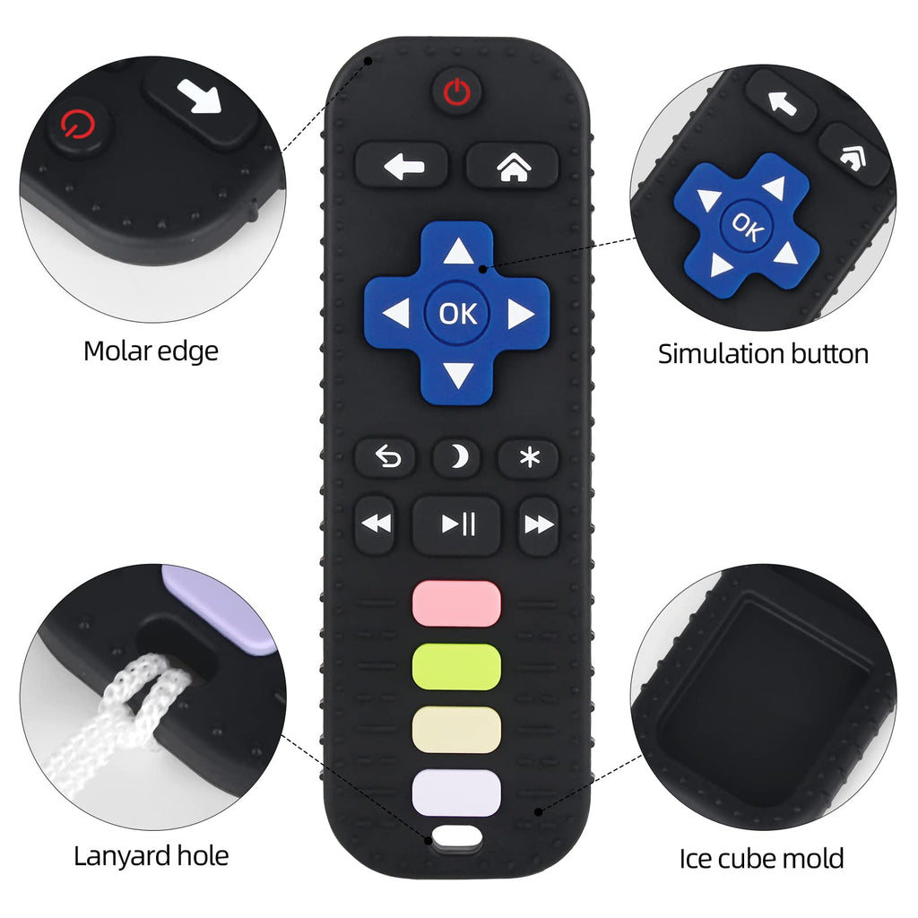 Remote-Control-Shaped Baby Teether