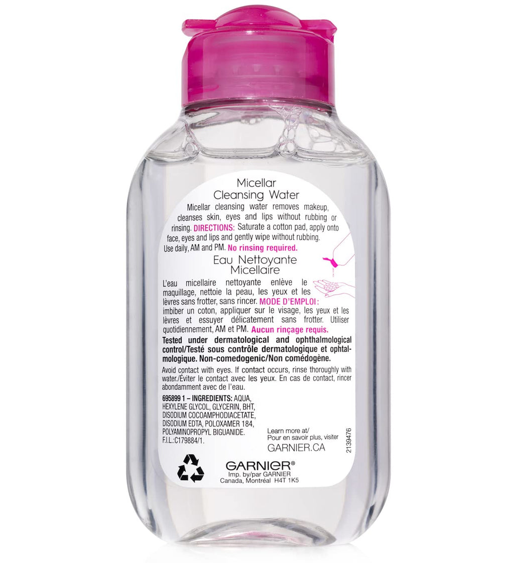 Garnier All-in-1 Micellar Cleansing Water, 3.4 fl oz
