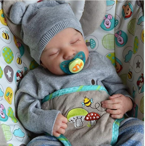 Realistic newborn baby