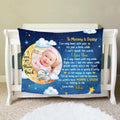 Personalized Baby Photo Fleece Throw Blanket