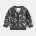 Kids’ Single-Breasted Wool Sweater
