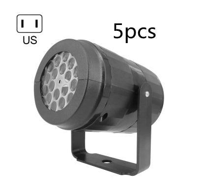 Christmas Party Lights Snowflake Projector Light Led Stage Light Rotating Christmas Pattern