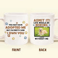 Personalized Dog Photo Mug for Dog Mom or Dad