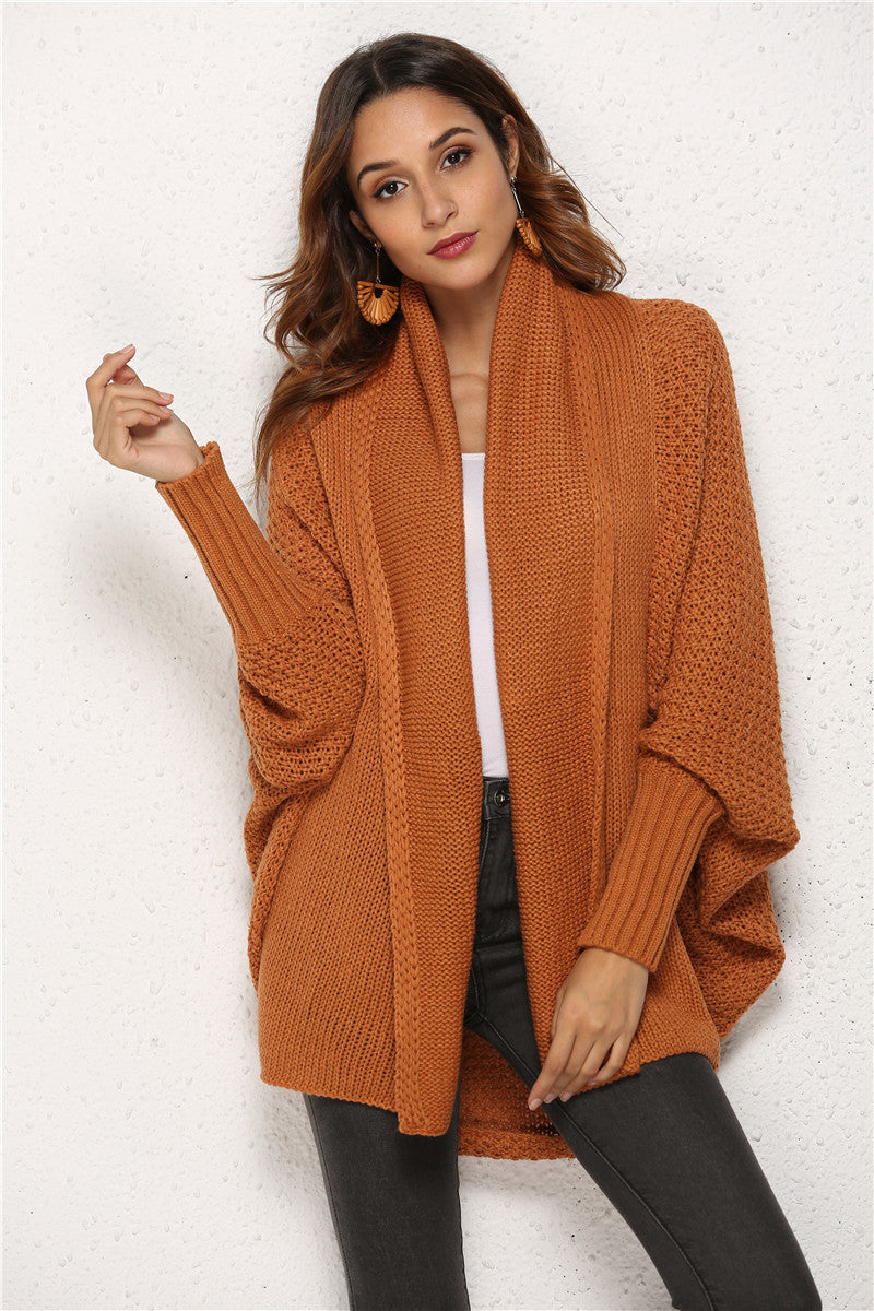 Women's Oversized Knit Cardigan Coat