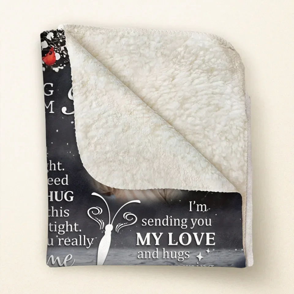 Personalized Memorial Photo Fleece Blanket or Quilt