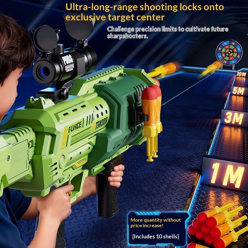 Army-Green Toy Rocket Launcher