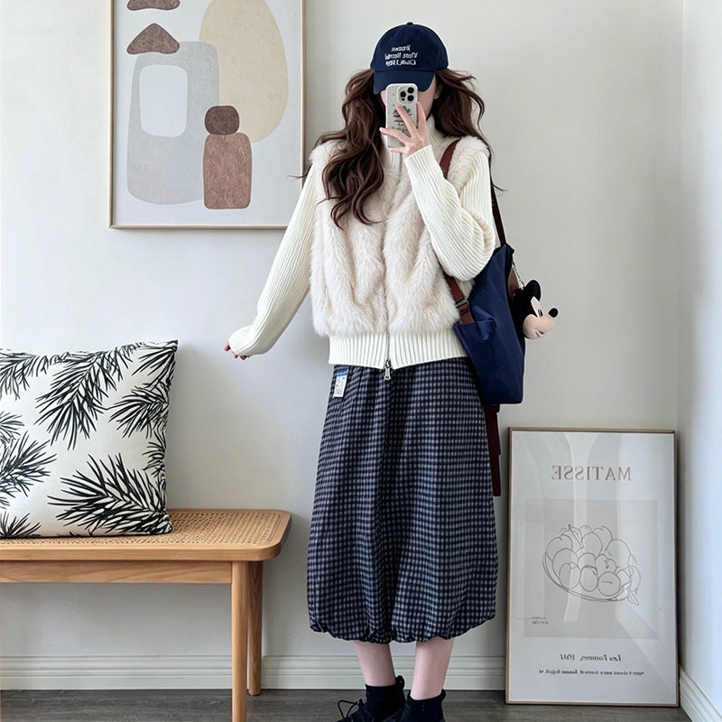 Women's Collared Long Cardigan