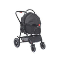 M-Pets Conquest Pet Stroller Foldable Travel Carrier for Dogs
