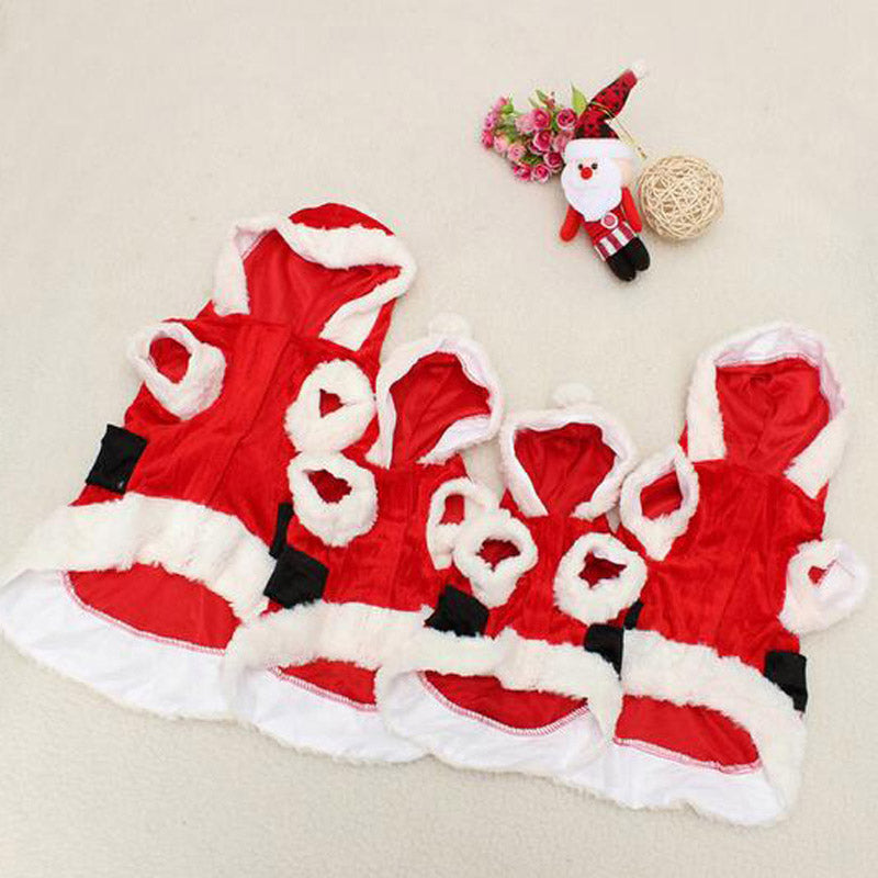 Christmas Dog Vest & Winter Outfit for Small Dogs