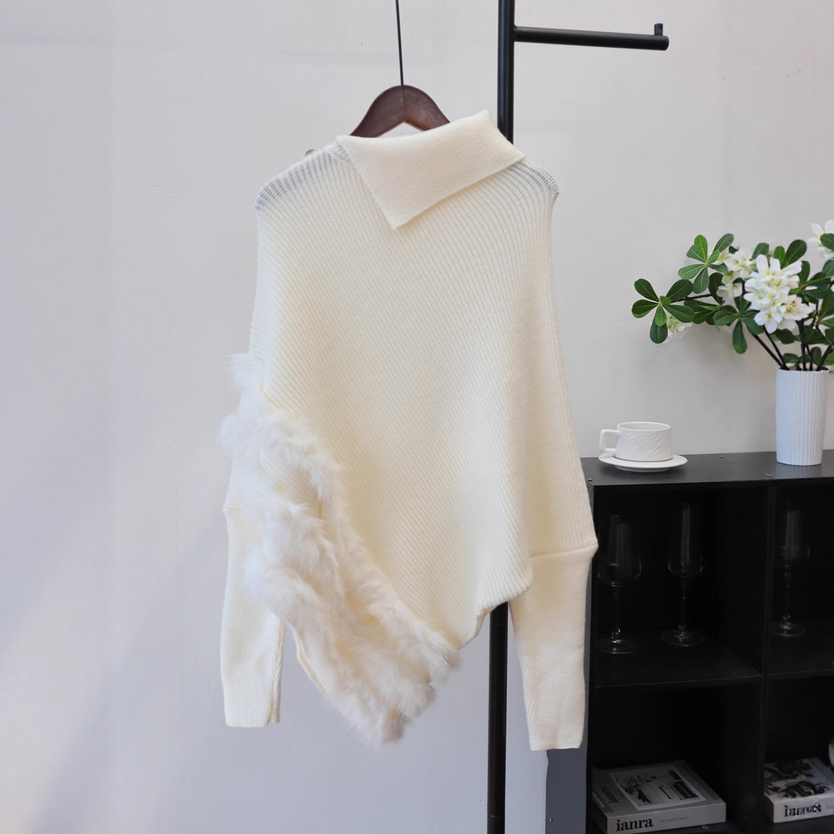 Relaxed Turtleneck Sweater