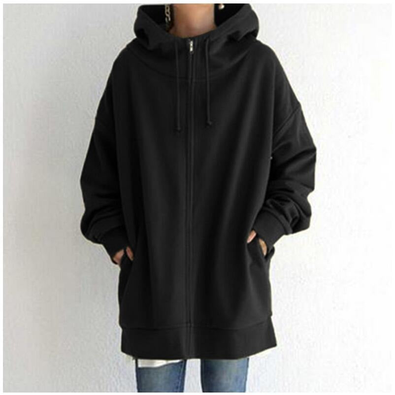 Women's Plush-Lined Zip Hoodie