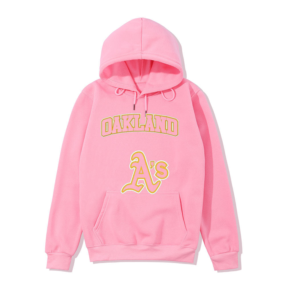 Unisex Plus Size Printed Pullover Hoodie
