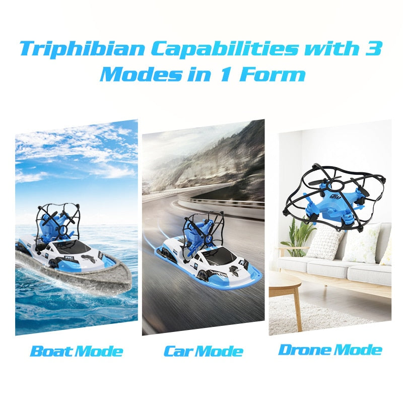 Remote-Control Flying Air Boat