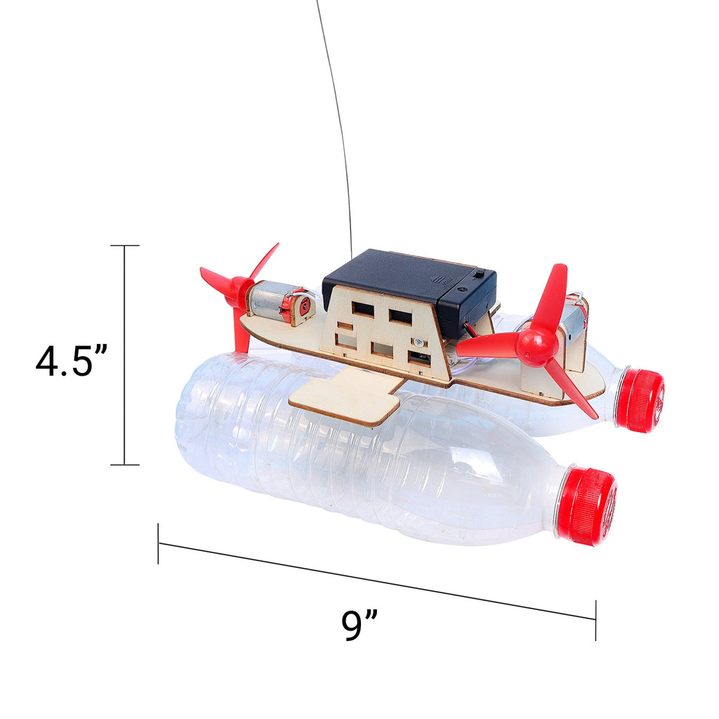 DIY Remote-Controlled Propeller Boat – STEM Kit