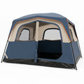 6-Person Family Camping Tent with Rainfly & Mesh Windows