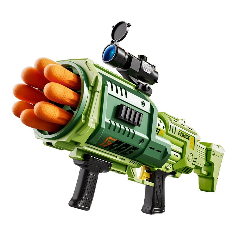 Army-Green Toy Rocket Launcher