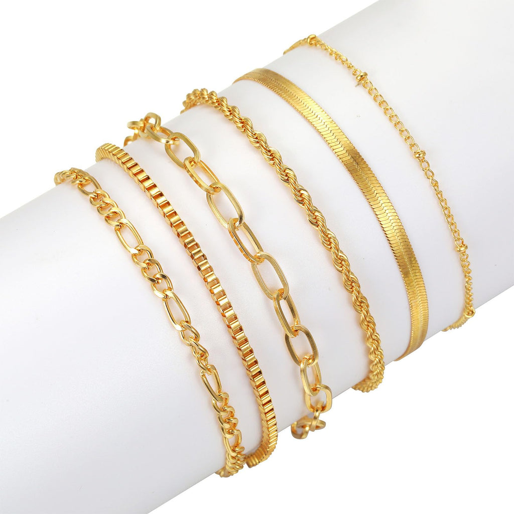 Multi-Piece Gold-Tone Jewelry Gift Set