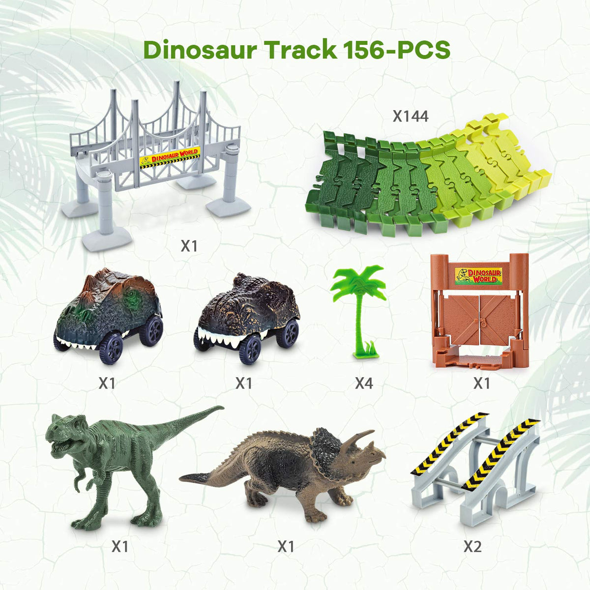 Dinosaur World Racing Track