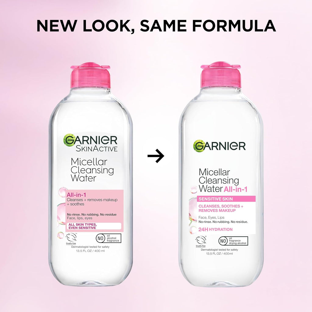 Garnier All-in-1 Micellar Cleansing Water, 3.4 fl oz
