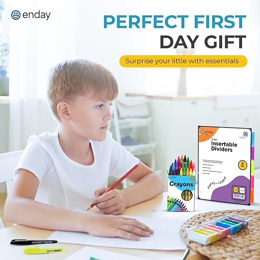 Enday Grades 4–5 School Supplies Kit, 79 Pieces