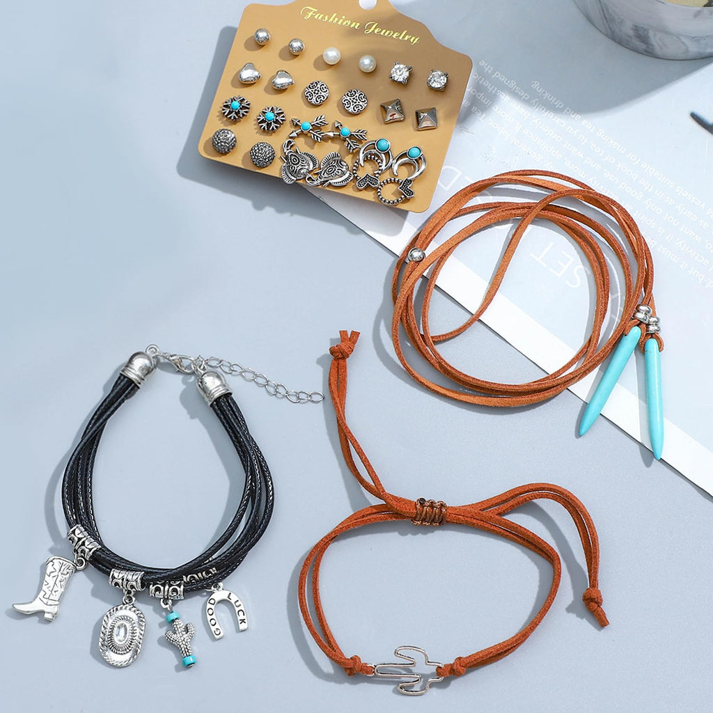 Multi-Piece Gold-Tone Jewelry Gift Set