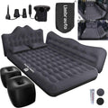 Umbrauto Backseat Camping Air Mattress with Pump & Pillows — Black