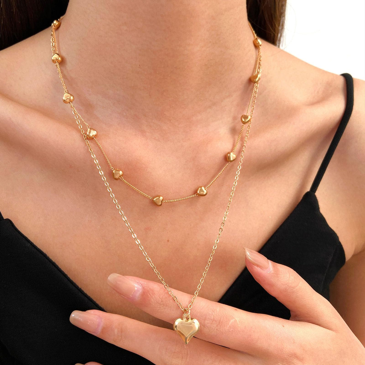 Multi-Piece Gold-Tone Jewelry Gift Set
