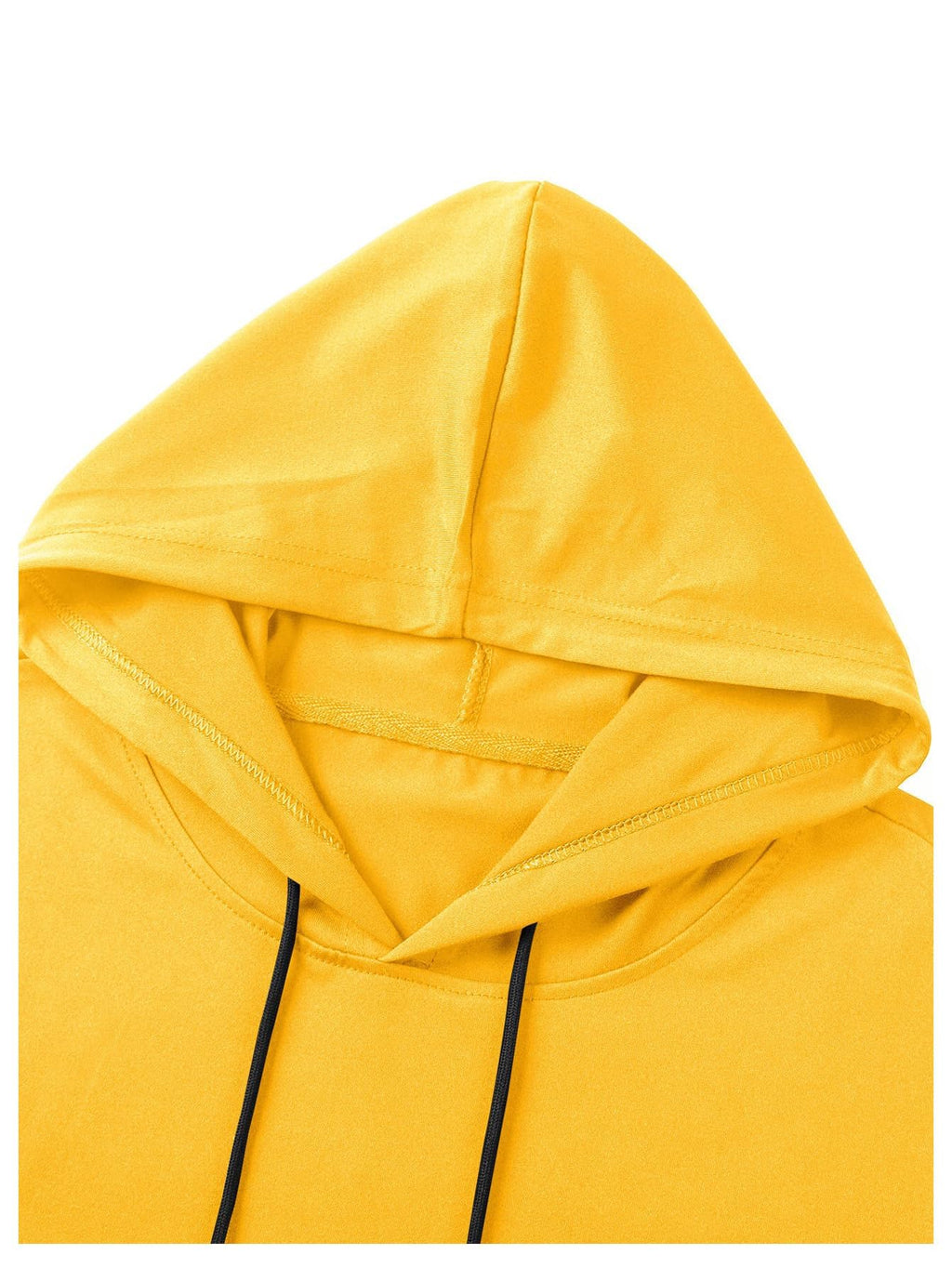 VIPWOLF Men's Sleeveless Hoodie Tank – Yellow, L